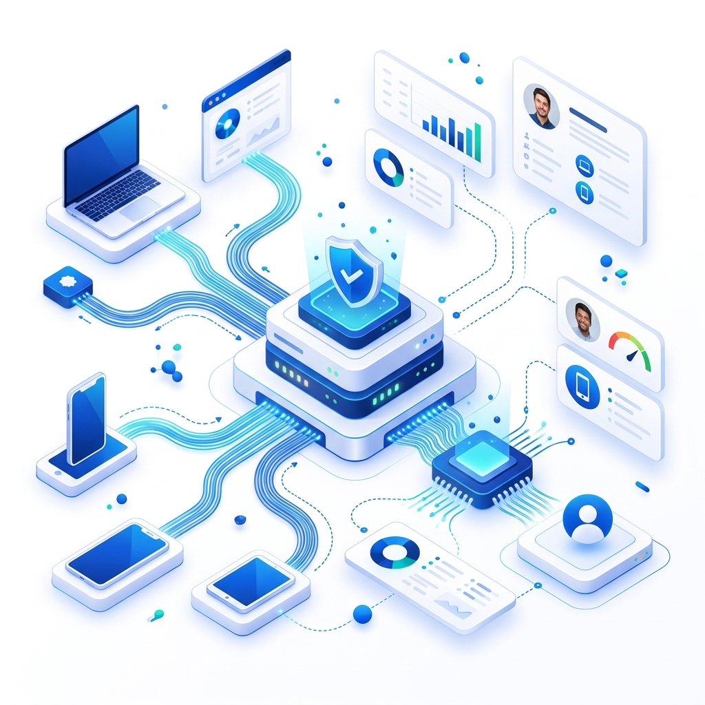 Server-side identity processing